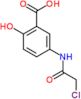 5-[(chloroacetyl)amino]-2-hydroxybenzoic acid