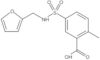 5-[[(2-Furanylmethyl)amino]sulfonyl]-2-methylbenzoic acid