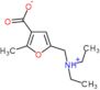 5-[(diethylammonio)methyl]-2-methylfuran-3-carboxylate