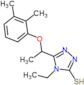 5-[1-(2,3-dimethylphenoxy)ethyl]-4-ethyl-2,4-dihydro-3H-1,2,4-triazole-3-thione