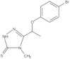 5-[1-(4-Bromophenoxy)ethyl]-2,4-dihydro-4-methyl-3H-1,2,4-triazole-3-thione