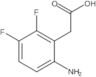 6-Amino-2,3-difluorobenzeneacetic acid