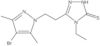 5-[2-(4-Bromo-3,5-dimethyl-1H-pyrazol-1-yl)ethyl]-4-ethyl-2,4-dihydro-3H-1,2,4-triazole-3-thione