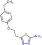 5-[2-(4-ethylphenoxy)ethyl]-1,3,4-thiadiazol-2-amine