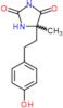 (5R)-5-[2-(4-hydroxyphenyl)ethyl]-5-methylimidazolidine-2,4-dione