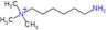 6-amino-N,N,N-trimethylhexan-1-aminium