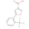 3-Isoxazolecarboxylic acid, 5-[2-(trifluoromethyl)phenyl]-