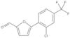 5-[2-chloro-4-(trifluoromethyl)phenyl]-2-furaldehyde