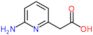 (6-aminopyridin-2-yl)acetic acid