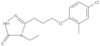 5-[3-(4-Chloro-2-methylphenoxy)propyl]-4-ethyl-2,4-dihydro-3H-1,2,4-triazole-3-thione