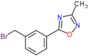 5-[3-(bromomethyl)phenyl]-3-methyl-1,2,4-oxadiazole