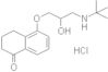 (-)-5-[3-(tert-butylamino)-2-hydroxypropoxy]-3,4-dihydronaphthalene-1(2H)-one hydrochloride