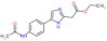 ethyl 2-[5-(4-acetamidophenyl)-1H-imidazol-2-yl]acetate