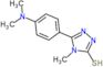 5-[4-(dimethylamino)phenyl]-4-methyl-2,4-dihydro-3H-1,2,4-triazole-3-thione