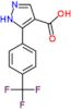 3-[4-(Trifluoromethyl)phenyl]-1H-pyrazole-4-carboxylic acid