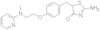 2-Amino-5-[[4-[2-(methyl-2-pyridinylamino)ethoxy]phenyl]methyl]-4(5H)-thiazolone