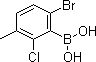 6-Bromo-2-chloro-3-methylphenylboronic acid