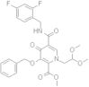 5-[[[(2,4-Difluorophenyl)methyl]amino]carbonyl]-1-(2,2-dimethoxyethyl)-1,4-dihydro-4-oxo-3-(phenylmethoxy)-2-pyridinecarboxylic acid methyl ester