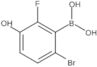 B-(6-Bromo-2-fluoro-3-hydroxyphenyl)boronic acid