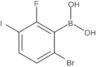 B-(6-Bromo-2-fluoro-3-iodophenyl)boronic acid