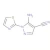 1H-Pyrazole-4-carbonitrile, 5-amino-1-(2-thiazolyl)-