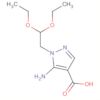 1H-Pyrazole-4-carboxylic acid, 5-amino-1-(2,2-diethoxyethyl)-