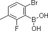 6-Bromo-2-fluoro-3-methylphenylboronic acid