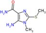 5-amino-1-methyl-2-methylsulfanyl-imidazole-4-carboxamide