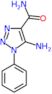 5-amino-1-phenyl-1H-1,2,3-triazole-4-carboxamide