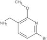 6-Bromo-2-methoxy-3-pyridinemethanamine