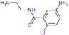 5-amino-2-chloro-N-propylbenzamide