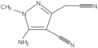 5-Amino-4-cyano-1-methyl-1H-pyrazole-3-acetonitrile