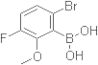 6-Bromo-3-fluoro-2-methoxyphenylboronic acid