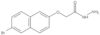 2-[(6-Bromo-2-naphthalenyl)oxy]acetic acid hydrazide