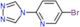 5-bromo-2-(1,2,4-triazol-4-yl)pyridine