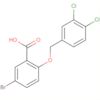 Benzoic acid, 5-bromo-2-[(3,4-dichlorophenyl)methoxy]-