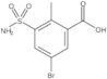 3-(Aminosulfonyl)-5-bromo-2-methylbenzoic acid