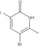 5-Bromo-3-iodo-6-methyl-2(1H)-pyridinone