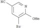 3-Pyridinecarbonitrile,5-bromo-6-methoxy-