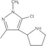 5-Chloro-1,3-dimethyl-4-(2-pyrrolidinyl)-1H-pyrazole