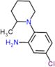 5-chloro-2-(2-methylpiperidin-1-yl)aniline