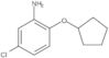 5-Chloro-2-(cyclopentyloxy)benzenamine