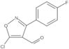 5-Chloro-3-(4-fluorophenyl)-4-isoxazolecarboxaldehyde