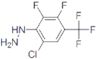 6-Chloro-2,3-difluoro-4-(trifluoromethyl)phenylhydrazine