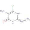 3(2H)-Pyridazinone, 5-amino-4-chloro-, hydrazone