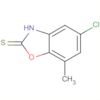 2(3H)-Benzoxazolethione, 5-chloro-7-methyl-