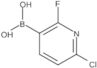 B-(6-Chloro-2-fluoro-3-pyridinyl)boronic acid