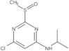 6-Chloro-N-(1-methylethyl)-2-(methylsulfinyl)-4-pyrimidinamine