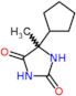 5-cyclopentyl-5-methylimidazolidine-2,4-dione