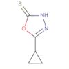 1,3,4-Oxadiazole-2(3H)-thione, 5-cyclopropyl-